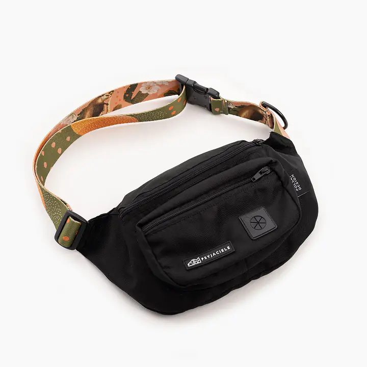Balck fanny pack "Play with my nuts" - Master