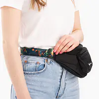 Balck fanny pack "Doggolage" - Master