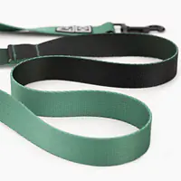 Dog or cat collar "Under my ombrella" green - Master