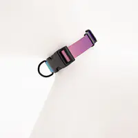 Dog or cat collar "Under my ombrella" turquoise - Master