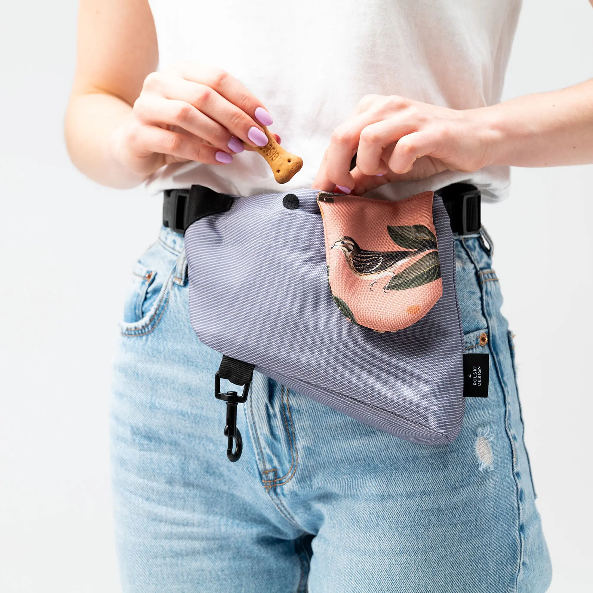 Saszetka treningowa na smaczki "Wie wiórka co dobre" - Master