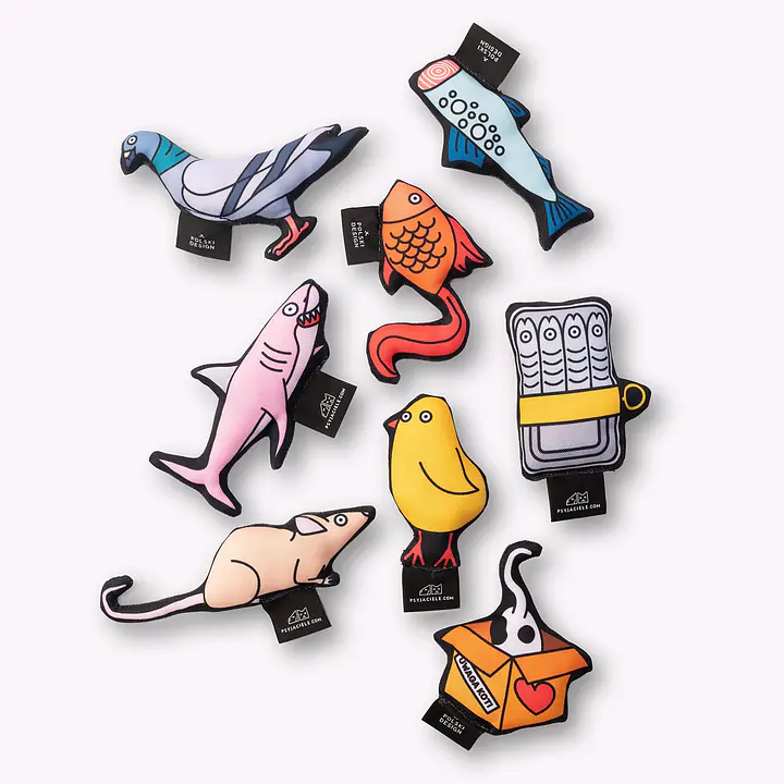 Mini zabawka z kocimiętką "Cip Cip" - Master