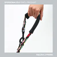 Smycz przepinana dla psa lub kota "Wie wiórka co dobre" - Master