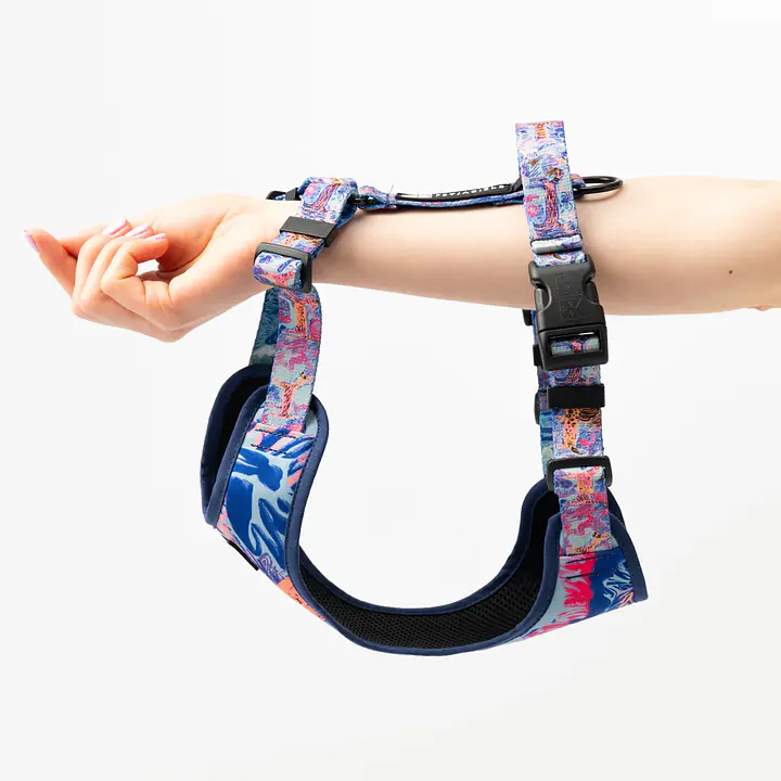 WYPRZEDAZ Szelki bezuciskowe dla psa lub kota "Psychofanka" - Master