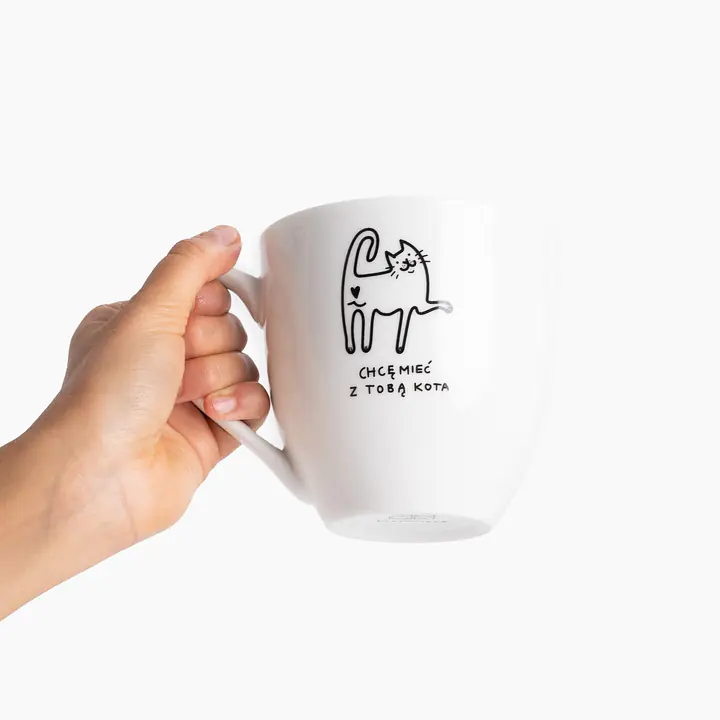 Mug" I want to have a cat with you" - Master