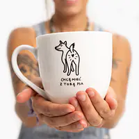 Kubek 620 ml "Chcę mieć z Tobą psa" - Master