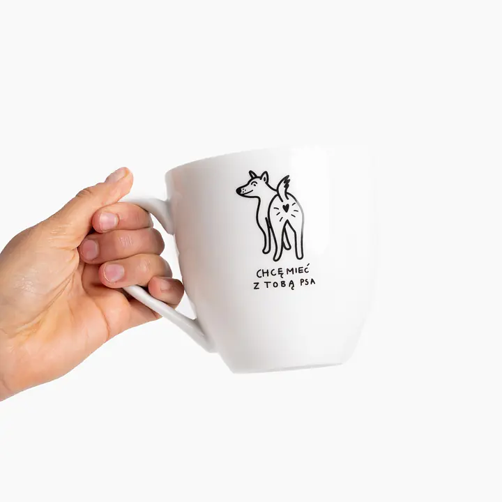 Mug" I want to have a dog with you" - Master