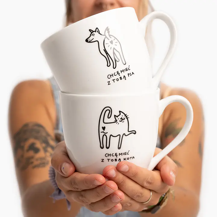 Mug" I want to have a cat with you" - Master