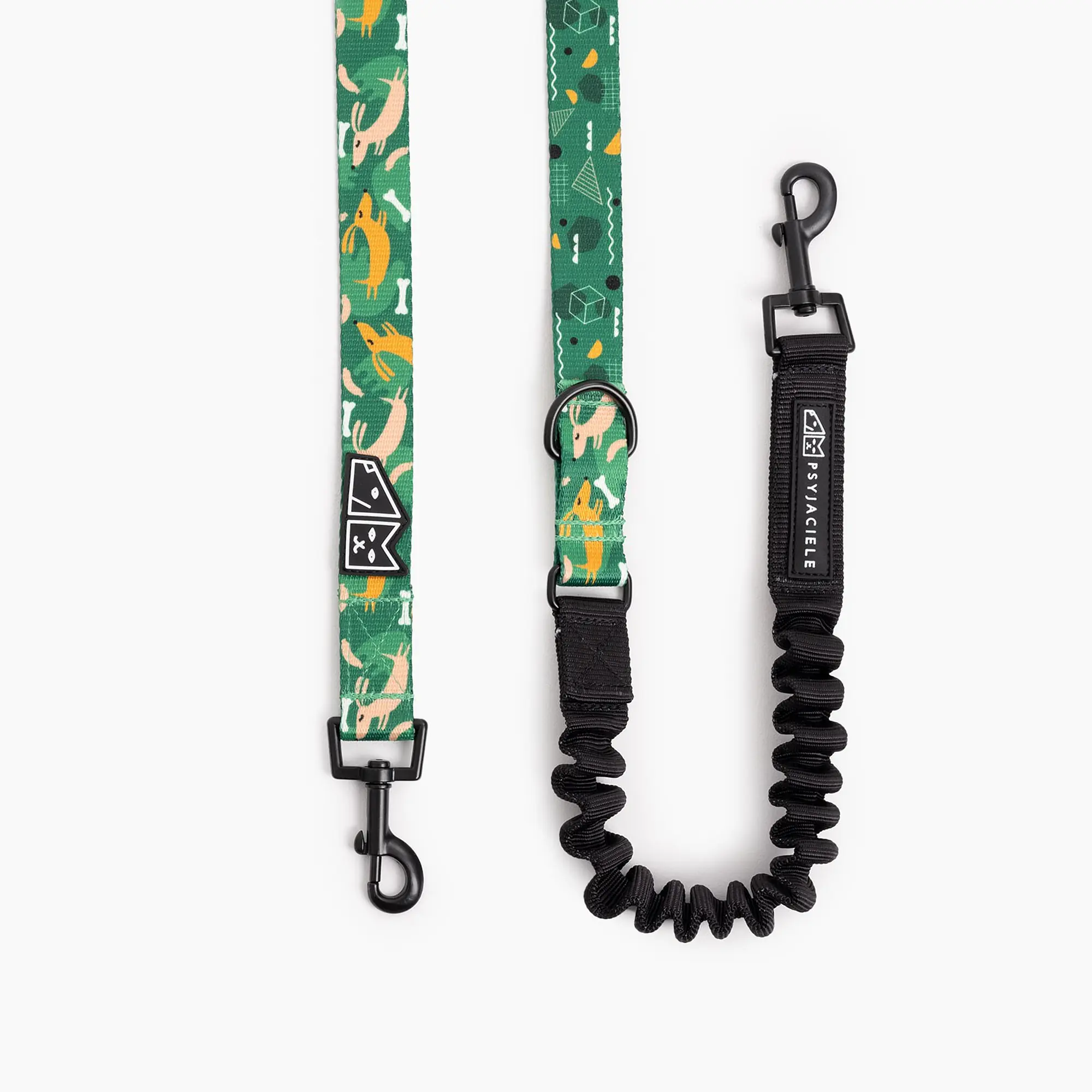 Adjustable leash with shock absorber "Sleepy dogs" - Master