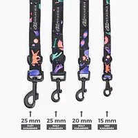 Adjustable leash "Under my ombrella" TURQUISE  - Master