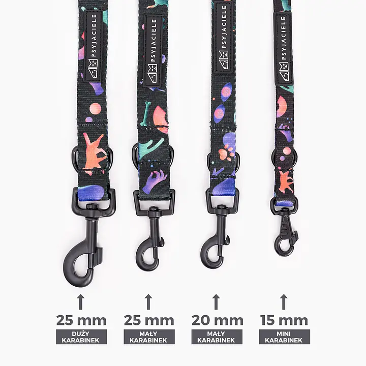 Adjustable leash "Under my ombrella" TURQUISE  - Master