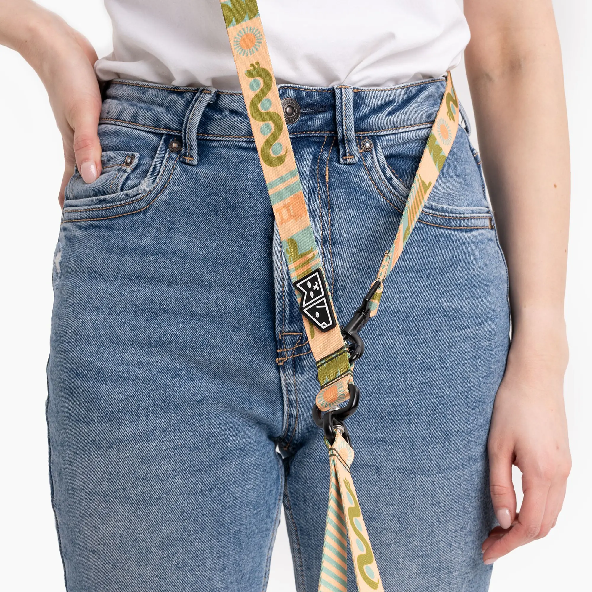 Adjustable leash for 2 medium or large dogs - Master