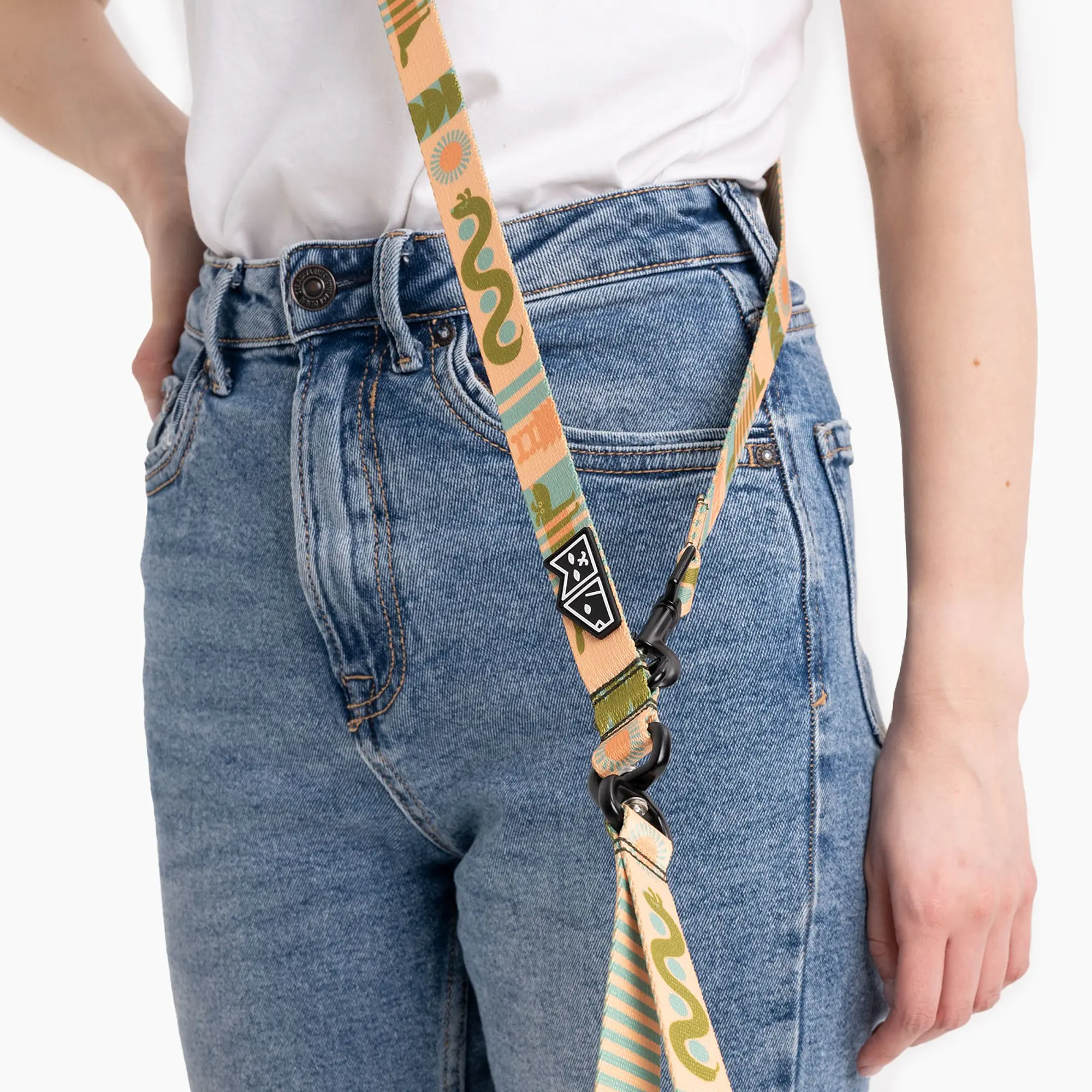 Adjustable leash for 2 medium or large dogs - Master