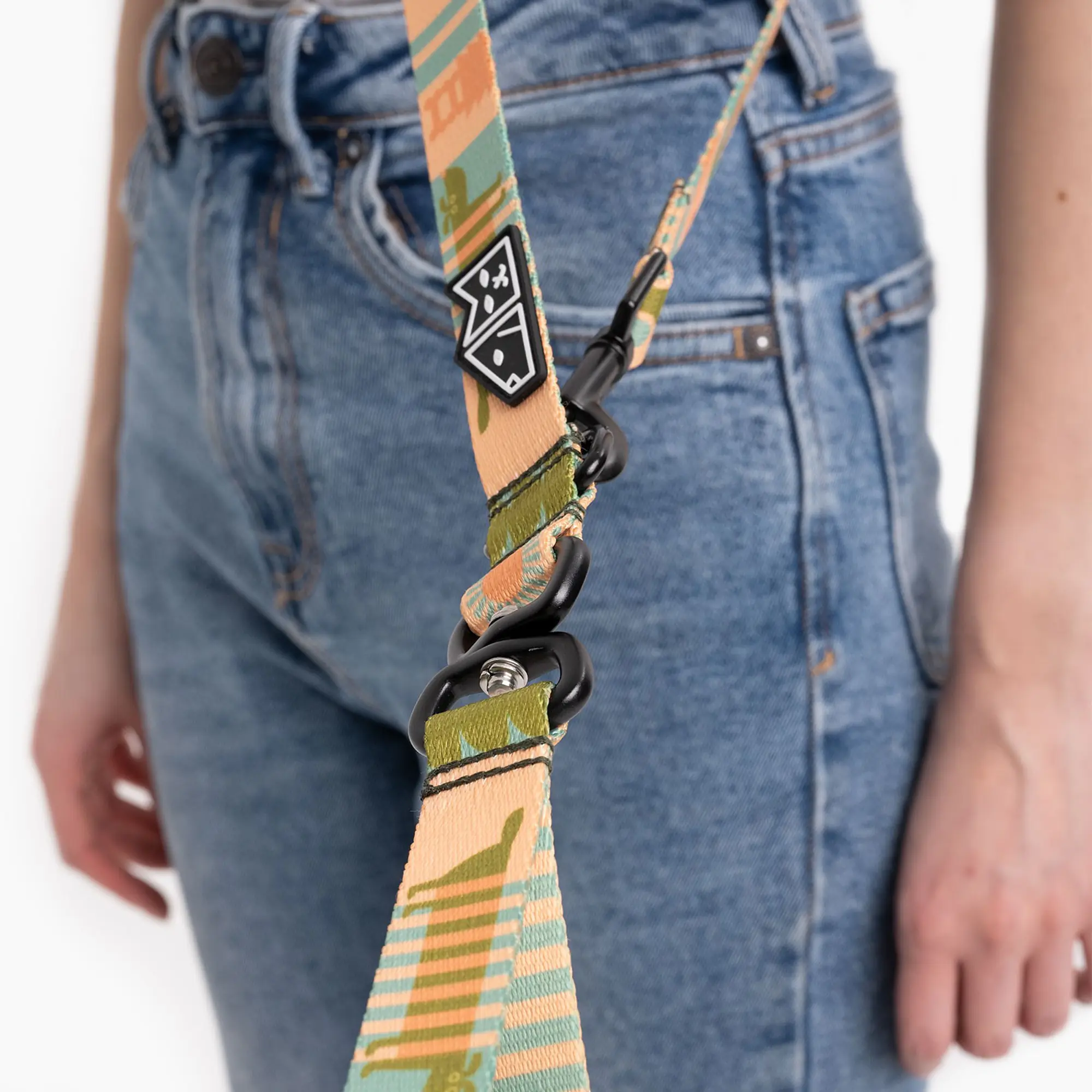 Adjustable leash for 2 medium or large dogs - Master