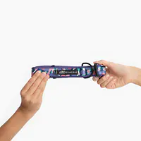 SUPER SOFT dog collar "Downward facing dog" - Master