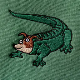 T-shirt with embroidery white - Master