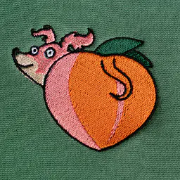 T-shirt with embroidery white - Master