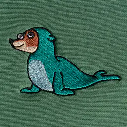 T-shirt with embroidery white - Master