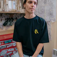 Koszulka z haftem czarna - Master