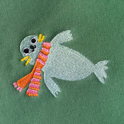  T-shirt with embroidery black - Master