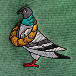  T-shirt with embroidery black - Master