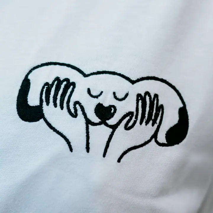 Koszulka z haftem czarna - Master