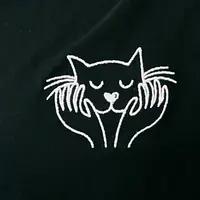 Koszulka damska z haftem czarna - Master