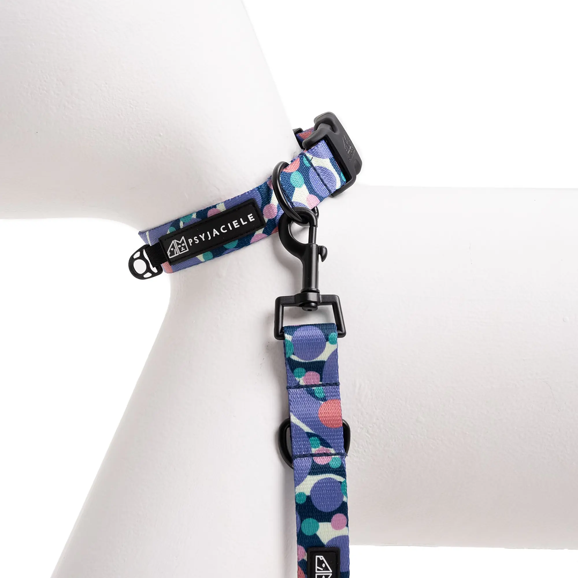 Dog or cat collar "Downward dog" - Master