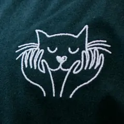 T-shirt with embroidery white - Master