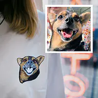 Koszulka z personalizowanym haftem biała  - Master