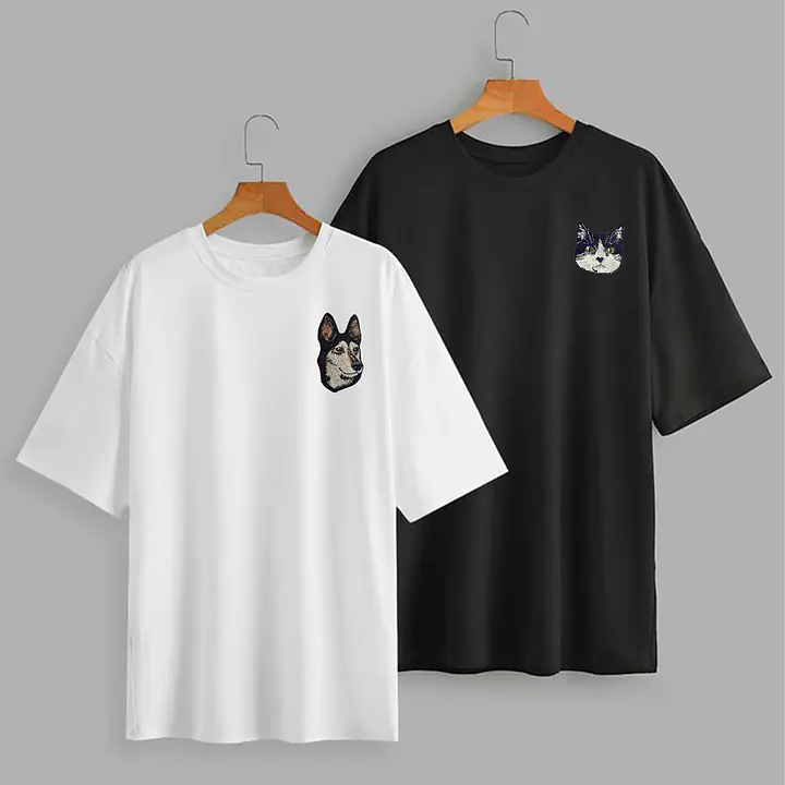 Koszulka z personalizowanym haftem biała  - Master