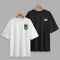 Koszulka z personalizowanym haftem biała  - Master