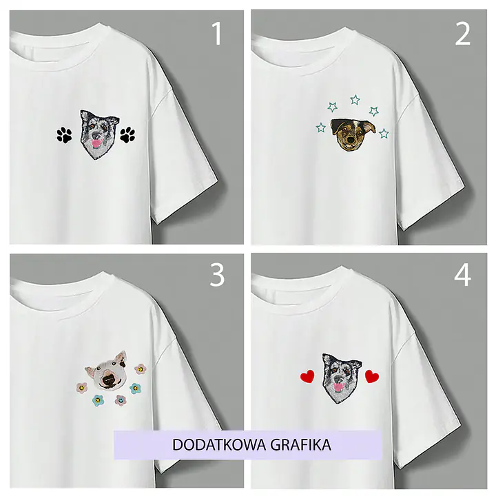 Koszulka damska z personalizowanym haftem czarna - Master