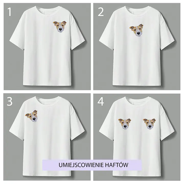 Koszulka z personalizowanym haftem czarna - Master