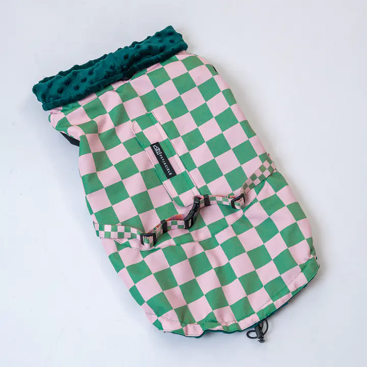 Kurtka dla psa "Świat zza krat taki kolorowy" - Master