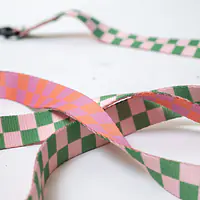 Obroża półzaciskowa SUPER SOFT "Świat zza krat taki kolorowy" - Master