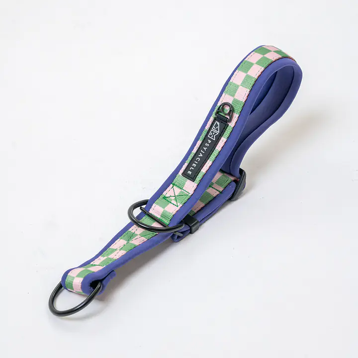 Obroża półzaciskowa SUPER SOFT "Świat zza krat taki kolorowy" - Master