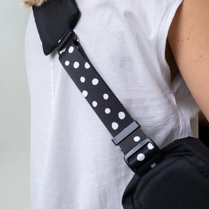 Nosidło dla psa "Black is the new black"  - Master