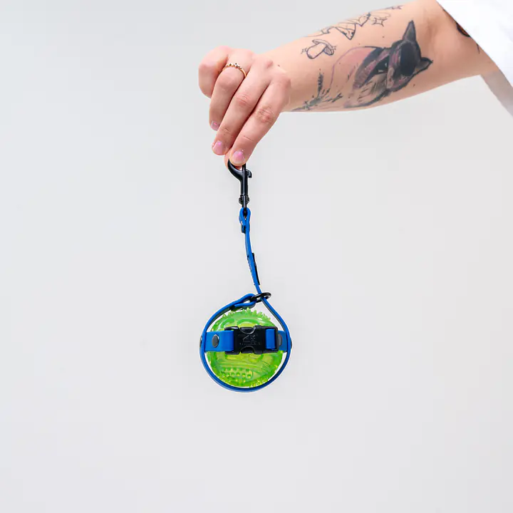 Ball holder Biothane® Indigo AF - Master