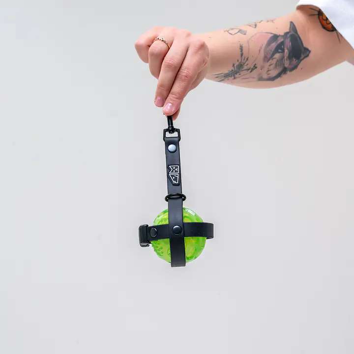 Ball holder Biothane® Black AF - Master