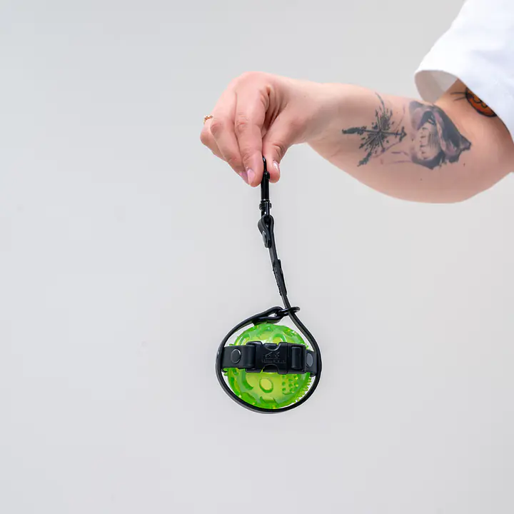 Ball holder Biothane® Black AF - Master