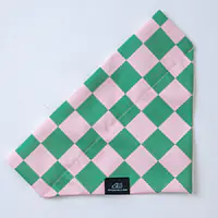 Bandana "Check Mate" collar - Master