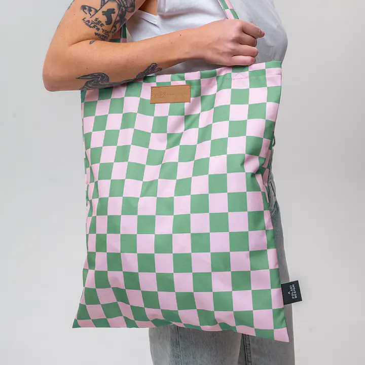 Torba wielorazówka "Świat zza krat taki kolorowy" - Master