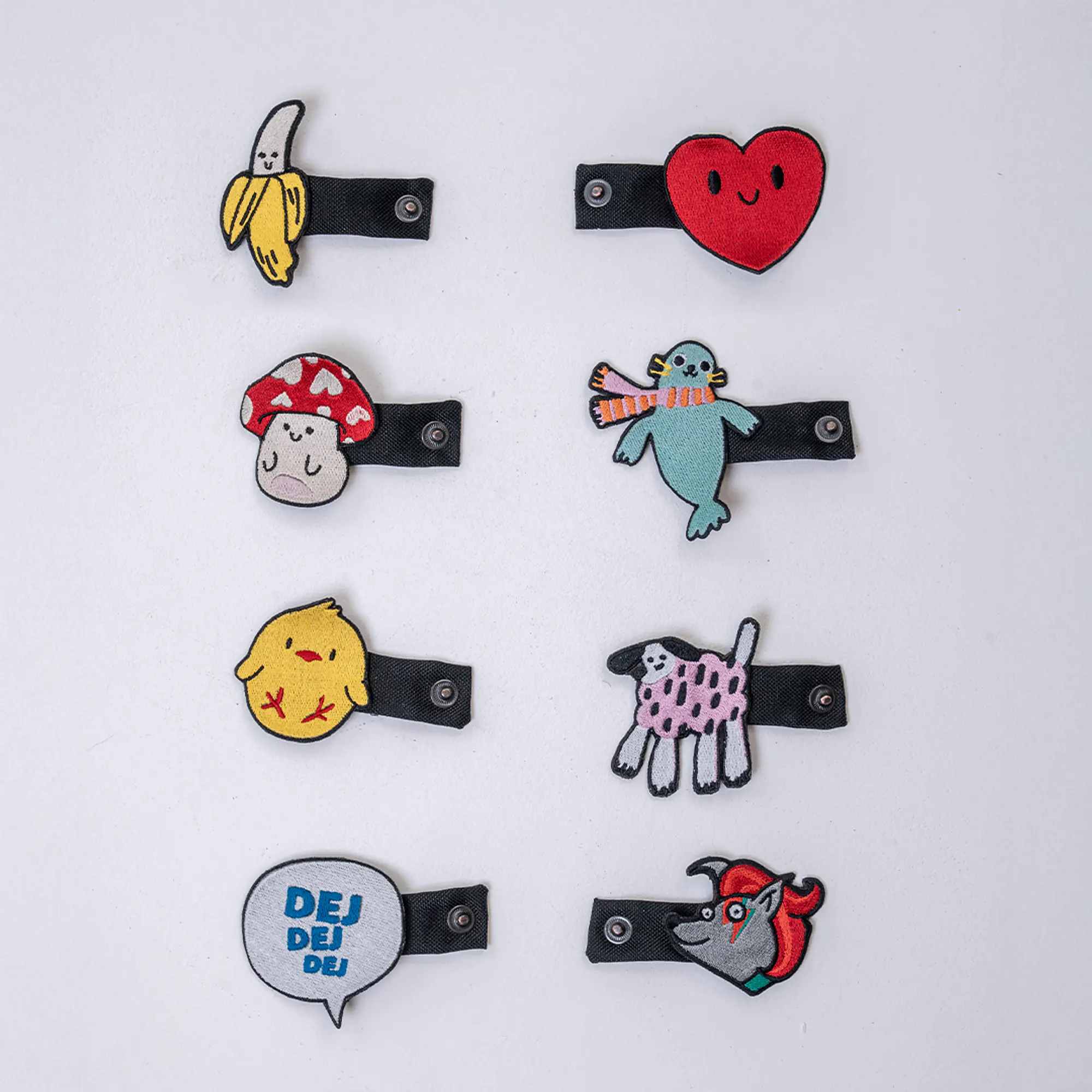 Pimp My Szelki - haftowana przypinka do szelek  - Master