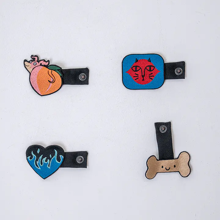 Pimp My Szelki - haftowana przypinka do szelek  - Master