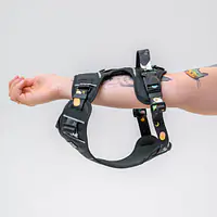 COPY OF Adventure harness "Under my ombrella TURQUOISE" - Master