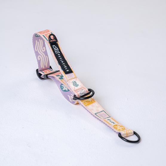 Obroża półzaciskowa dla psa lub kota "Beach Please"