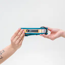 Obroża z klamrą SUPER SOFT "Beach Please" - Master