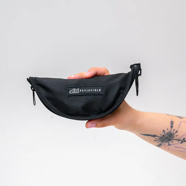 Składana miska podróżna "Black is the new black" - Master