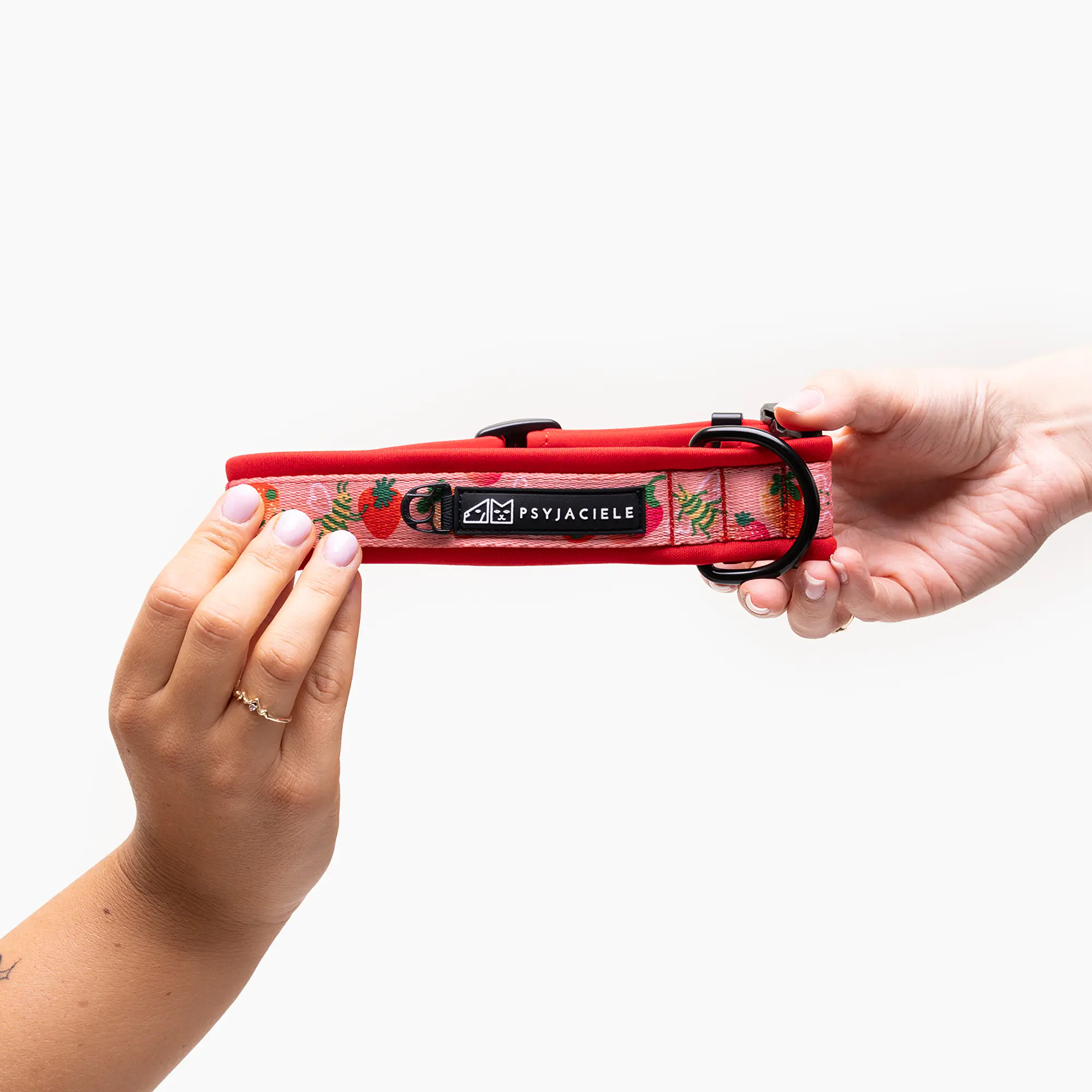 Dog collar SUPER SOFT "Best with cream" - Master